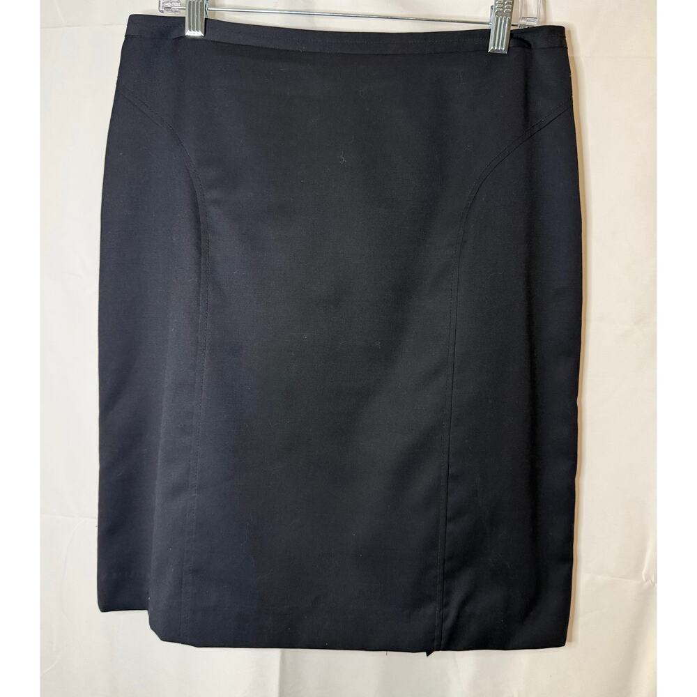 Pendleton Wool Blend Pencil Skirt in Black Women's sz. 10